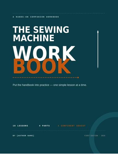 The Sewing Machine Workbook cover